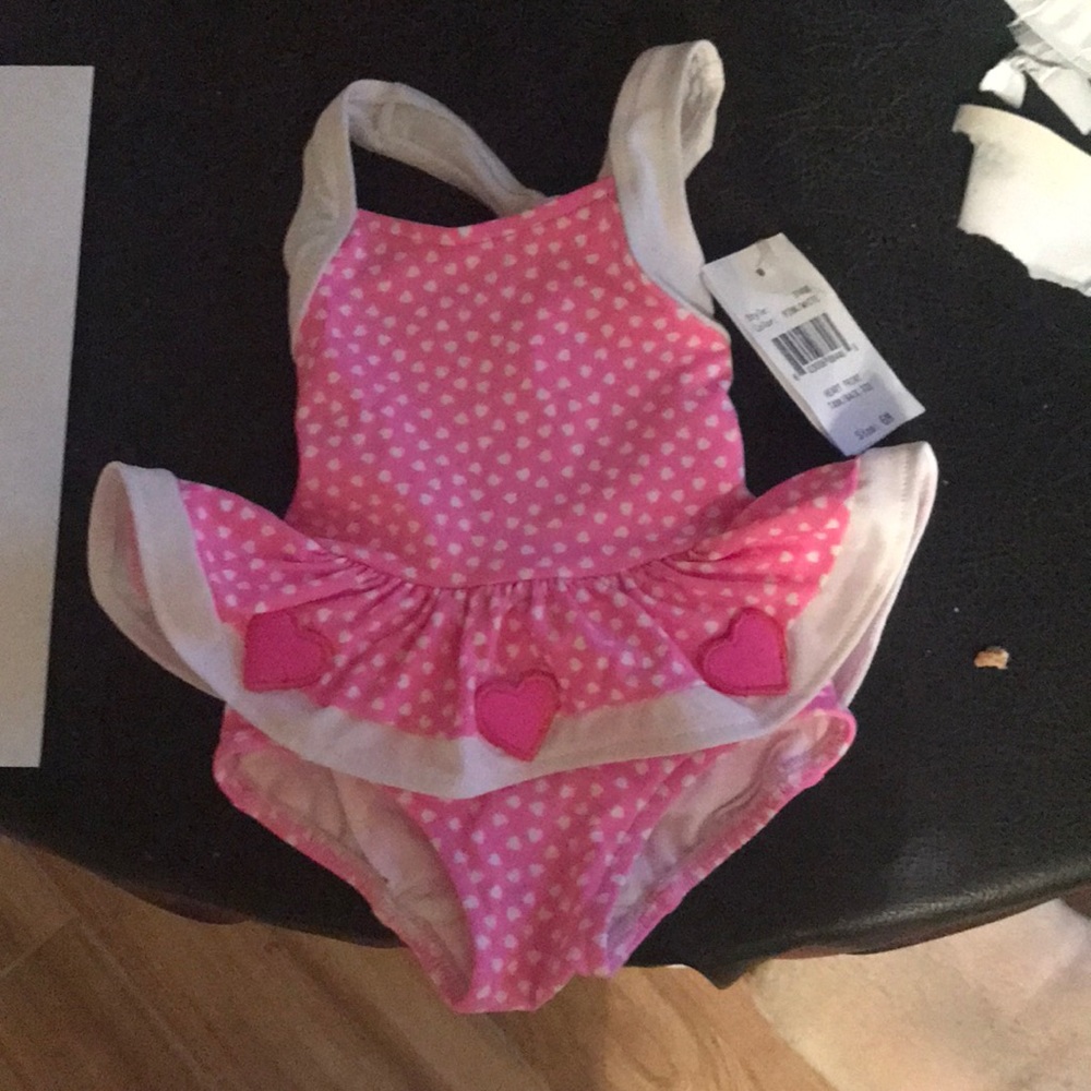 Baby girl 6M swimsuit NWT